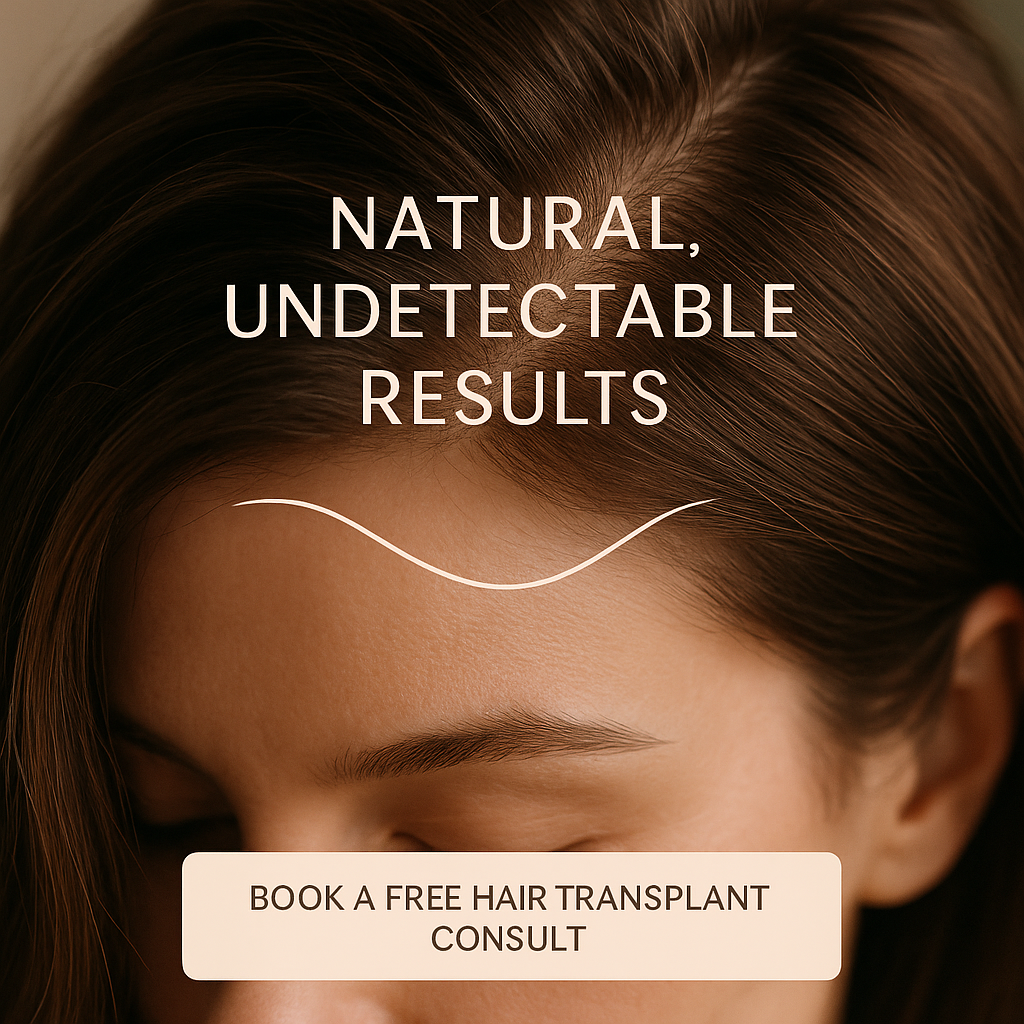 Hair clinic results ad creative
